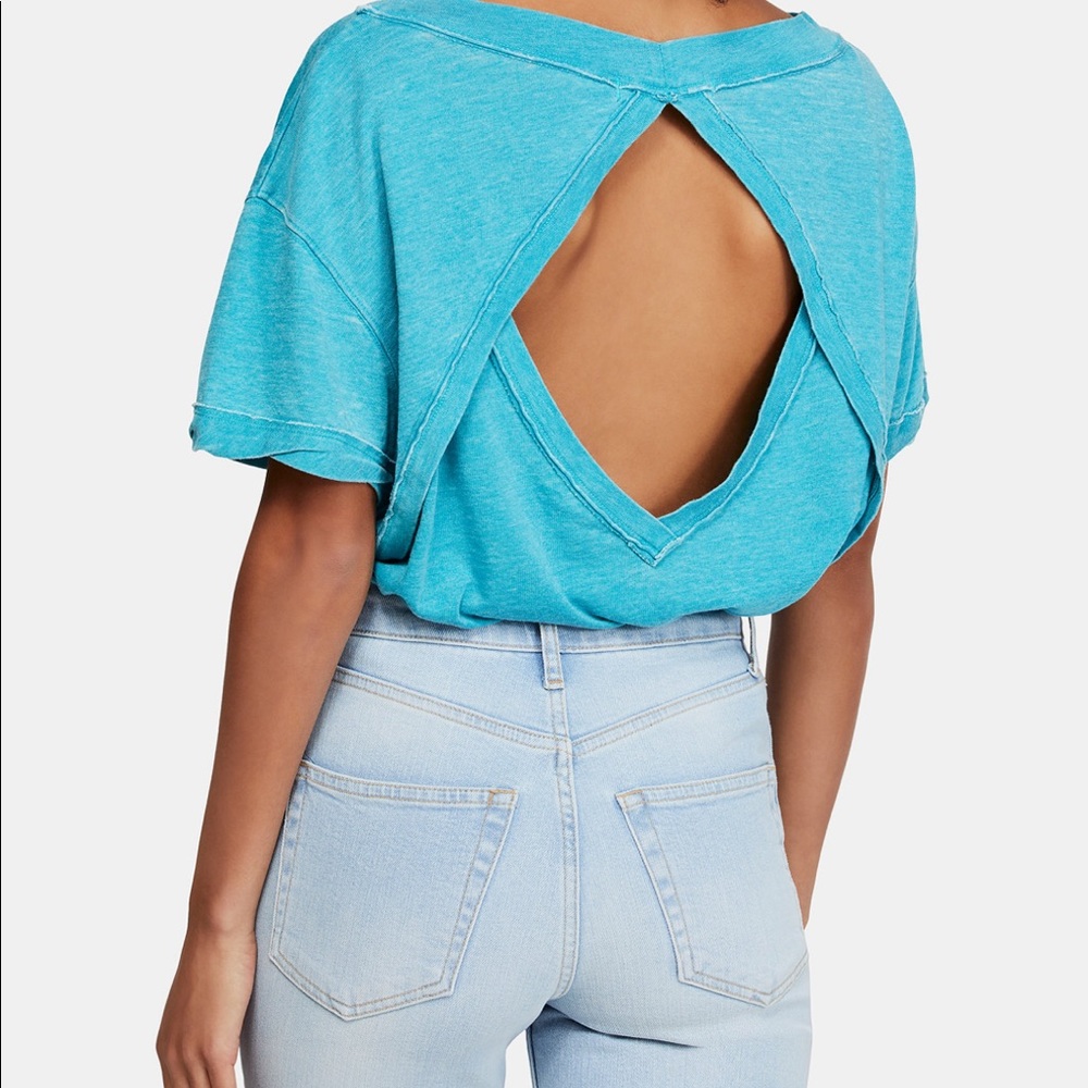 Free People Viola Open Back High Nexk Size M NWT